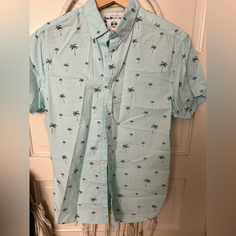 Denim and Flower, size small